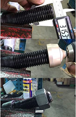 CONQUER Deburring External Chamfer Tool, Tungsten Blade, Fits 1/2"-1 3/8" | For Steel, Copper, Brass, Aluminum, PVC & Wood. 1/4" quick-release shank, spark-free 0-400 RPM. Repairs bolts, rods & pipes - size: PREMIUM TUNGSTEN Blade 1/2"-1 3/8"(13mm-35mm)