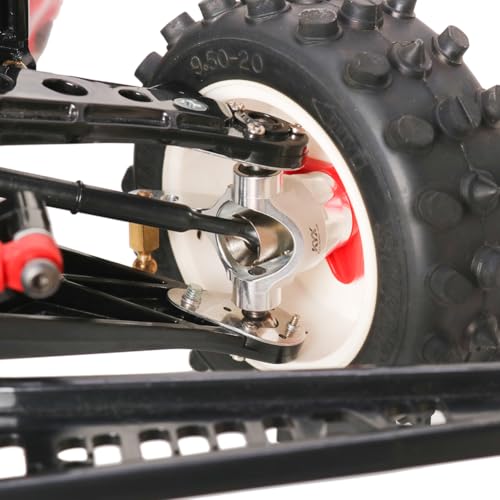 KYX Racing Aluminum Front Steering Knuckles Upgrades Parts Accessories for 1/10 Rc Crawler Tamiya Hotshot II