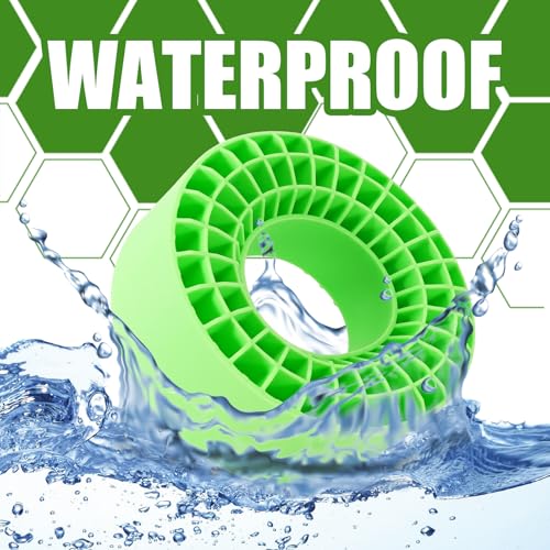 INJORA 4PCS Silicone Rubber Insert for 146-149mm (5.75"OD) 2.2" Tire(Green) - color: Green