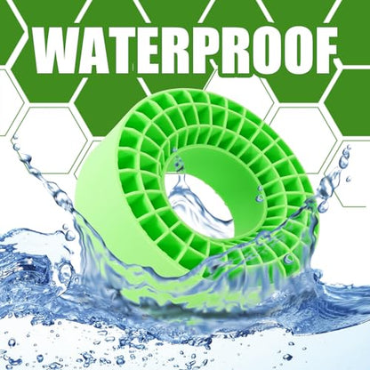 INJORA 4PCS Silicone Rubber Insert for 146-149mm (5.75"OD) 2.2" Tire(Green) - color: Green