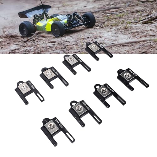8Pcs RC Body Mounts, Adjustable Magnet Post Kit 1/8 1/10 Remote Control Car Cover Column for Vehicle Model