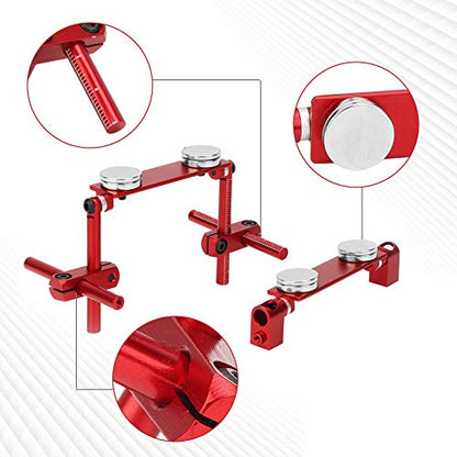 Tbest Magnetic Body Mount Kit, Aluminum Invisible Design for 1/10 Scale RC Racing Car Accessory for Racers and Hobbyists in Competitive Events, Off-Road Tracks, and Quick Body Changes