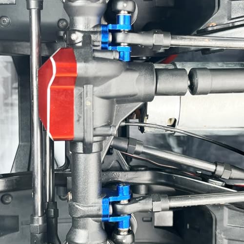 Aluminum Link Mounts Suspension Links Axle Mount Set for 1/10 RC Crawler Car TRX4 Upgrade Parts-Replaces Part 8227-Navy Blue - color: Navy Blue
