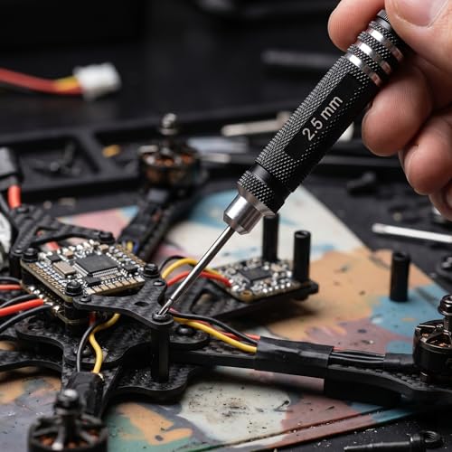 RC Hex Screwdriver Set 0.9mm 1.27mm 1.3mm 1.5mm 2.0mm 2.5mm 3.0mm 7pcs Hex Driver Allen Wrench for FPV Drone Helicopter RC Car Boat