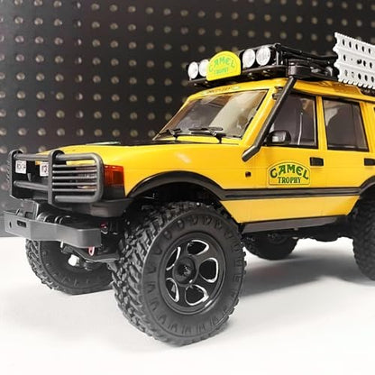FCX24 Wheels and Tires 1.0 Beadlock Wheels 50MM Soft Sticky Tires with Brass Counterweight Ring for Axial SCX24 FMS FCX24M FCX24 Upgrades 1/24 RC Crawler - style: 128g