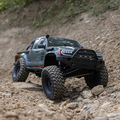 Axial RC Truck 1/10 SCX10 III Base Camp 4X4 Rock Crawler Brushed RTR (Battery and Charger Not Included), Gray, AXI-1375T2