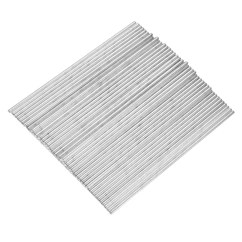 MECCANIXITY 80pcs 3mmx150mm Toys Shaft Round Rod Axles Drive Shaft for DIY RC Car Truck Boat Helicopter Model Part, Silver - size: 3mmx150mm