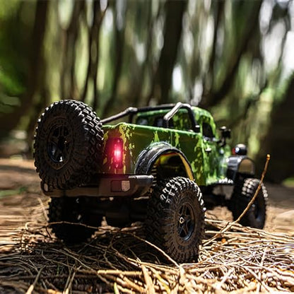 RC Truck Pickup Body Shell for 1/18 RC Crawler Car TRX4M Defender Bronco (Camouflage) - color: Camouflage