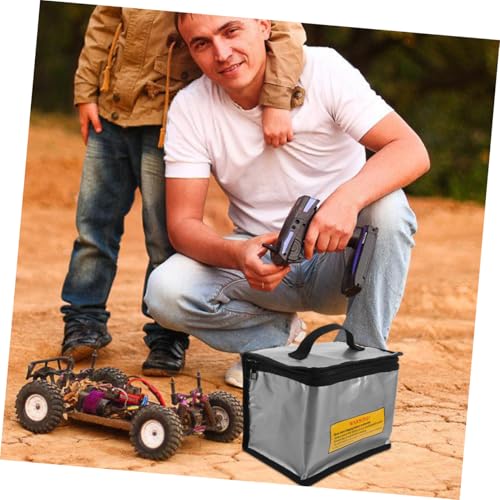 Totority Fireproof Lithium Bag Organizer for Safe Charging Transit and Storage of Batteries Rc Cars and Drones