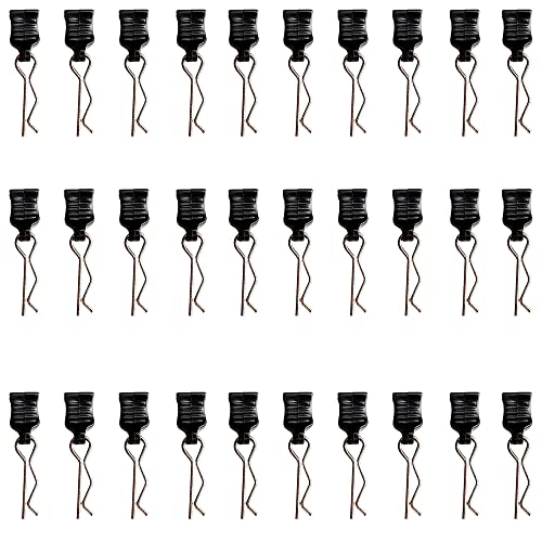 30 Pieces 1mm Universal RC Body Clips with Pull Tabs Car Clips RTR Clip Pins H165 Assembly Spare Parts for 1:14 1:16 1:18 Scale Redcat HPI Himoto HSP Exceed RC Car SCX24 TRX4M Parts Truck Buggy - color: 1.0mm