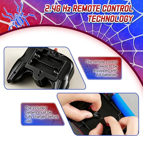 Spider Remote Control Car Cyber-Inspired Transformer Toys Cars | Spider Remote Control Car Cyber-Inspired Transformer Toys Cars - color: Red