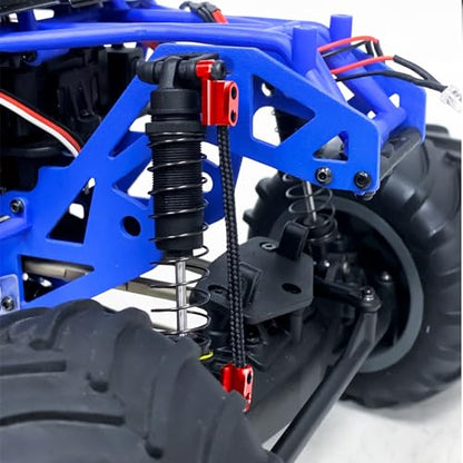 SWX Shock Straps for Losi Mini LMT 1/18 Red | Shock Straps, Suspension Limit, Losi Mini LMT, 1/18 Scale, Red