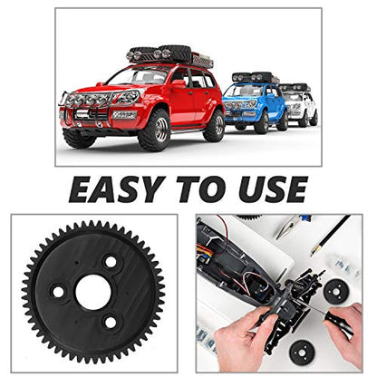 Sumind 5 Pieces 54T 0.8 32 Pitch Plastic Spur Gear Compatible with 4 x 4 VXL Rally VXL HPS HPI RC Car and Boat