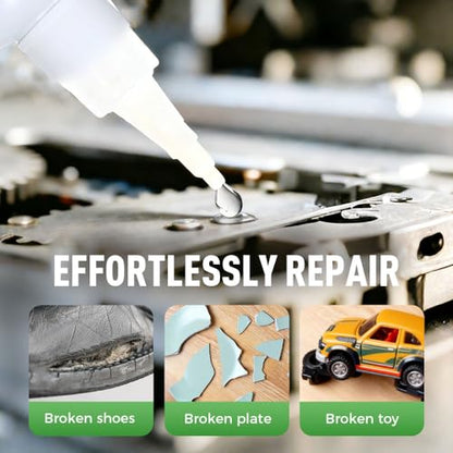 Welding High Strength Oily Glue, Oily Welding Super Glue for Metal, High-Temperature Resistant Strong Oily Glue for Plastic Repair, Multi-Surface Universal Oily Super Glue for Household Repair (3PCS) - color: 3PCS