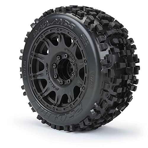 Pro-Line Racing Badlands 3.8 MTD Raid 8x32 Wheels 17mm MT F/R PRO117810 RC Tire