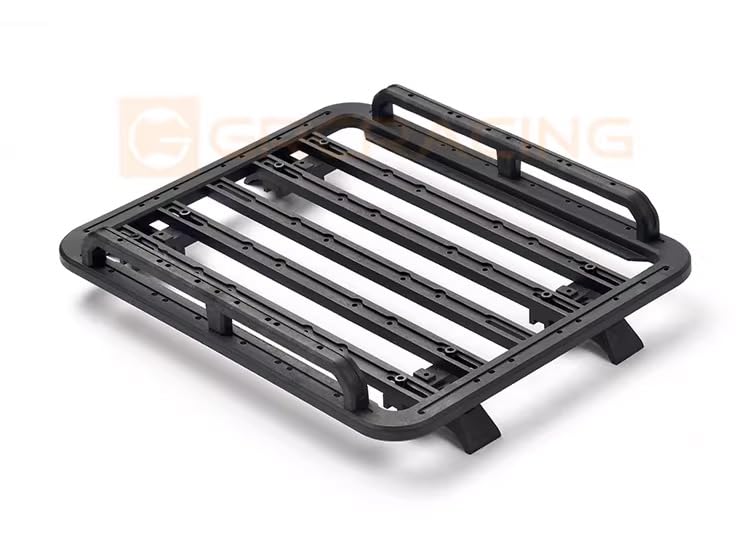 Carbon Hybrid Nylon Plastic Realistic Roof Rack for 1/10 RC Crawler TRX-4 TRX-6 axial scx10 Remanufactured Parts (G172FA(Small)) - color: G172fa (Small)