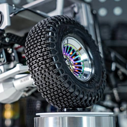 INJORA 1.3" S5 XHX Pin Tires 72 * 24mm for 1/18 1/24 RC Crawler, T1321