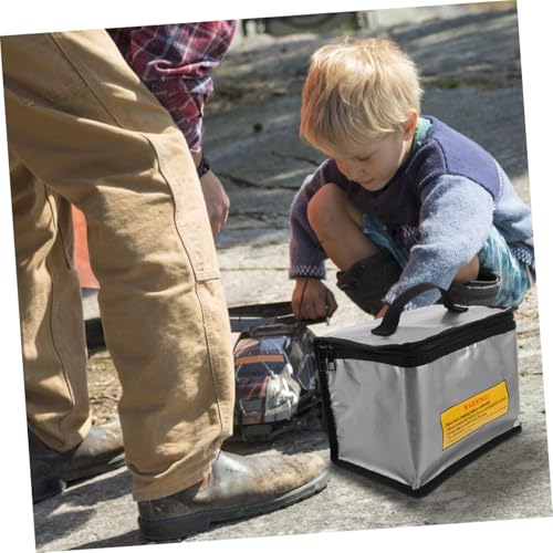 Totority Fireproof Lithium Bag Organizer for Safe Charging Transit and Storage of Batteries Rc Cars and Drones
