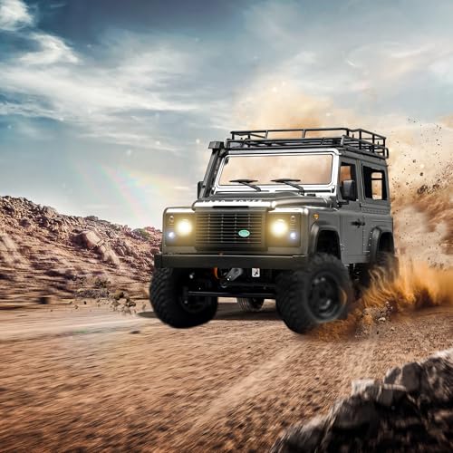 MN 99s 1/12 4WD RC Jeep Rock Crawler for Adults | 2.4G RTR off-road drift truck, ideal hobby gift with 4-wheel drive performance - color: Mn99s