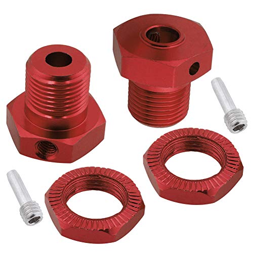 HobbyPark Aluminum 17mm Hex Wheel Hubs Adapter for 1/10 Traxxas E-Revo Summit T-Maxx Revo 3.3 2.5 Slayer Pro 4x4 Trucks Cars