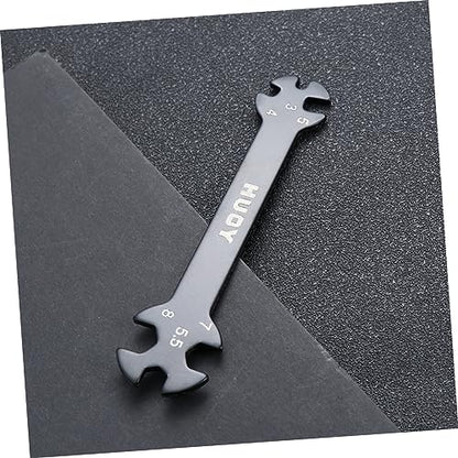 ARTIBETTER Multifunctional Wrench Tool for Turnbuckles Black Car Rod Wrench and Handy for Vehicle Maintenance and Repairs