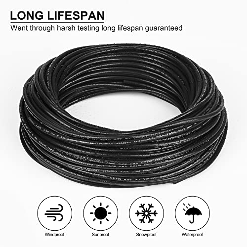 18 Gauge Wire 2 Conductor,18 AWG Electrical Wire Stranded PVC Cord Oxygen-Free Copper Cable,26FT 2 Core Pure Copper Flexible Cable Wire for LED Lamp Lighting Strips Automotive (18AWG-2C, 26FT)… - size: 26FT, style: 18AWG-2C