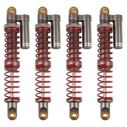 100mm Shock Absorber Oil Adjustable RC Damper with Washer for 1/10 RC Truck Crawler Axial SCX10 90046 AXI231017 TRX-4 D90 Upgrade Part (100mm) - size: 100mm