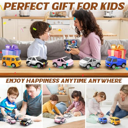 Watch Remote Control Car Toy, 2.4 GHz Mini RC Cars Watch Toy with LED Lights USB Charging+Remote Control Robot Dog Toy 2.4GHz 8WD All-Terrain Gesture Sensing Stunt RC Cars RTR Climbing Robot Dogs