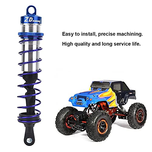 Adjustable Shocks, High-Performance Metal Oil Pressure Front and Rear Damper for 1/8 Scale RC Car, Damping System for Beginner to Pro Racers Off-Road Track and Daily Practice