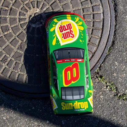 Losi 1/12 RC Racecar Dale Earnhardt Jr. No. 8 2025 Sun Drop Chevrolet ZL1 2S AWD On-Road (Battery & Charger Included), Green, LOS-3104T1 - color: Red