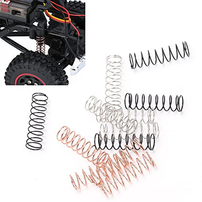 RC Shock Absorbers Spring,RC Vehicle Shock Springs Upgraded Shock Absorption RC Damping Spring for Axial SCX24 1/24