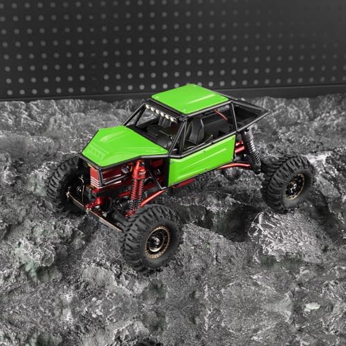 GLOBACT RC Body Shell Nylon Chassis Kit for 1/18 TRX4M (Green) - color: Green