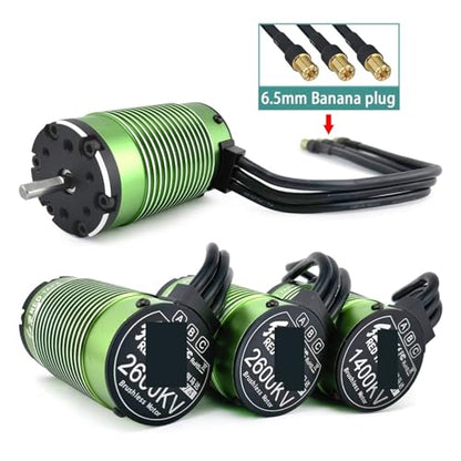 4274 4074 V2 Brushless Motor Sensored 1400/1950/2450KV for 1/8 Rc Car Electric Monster Off Road on Road(4274 KV2600)