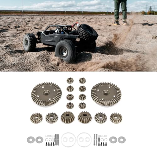 Differential Gear High Efficiency Differential Systems Kits 39T for XV02 TT02 MB01 BT01 XM01 Remote Control Car Parts Remote Control Car Accessories