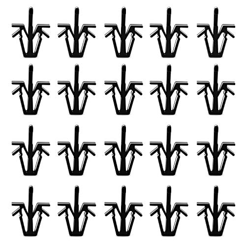 GOOACC Grille Clip Retainers for Toyota Vehicles Tacoma RAV4 Pickup Truck 4Runner Camry Replaces 90467-12040 Interior Trim Panel Grille Clips(20 Pack) - color: 20Pcs Grille Clip