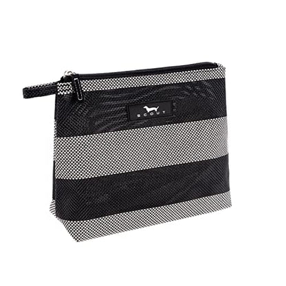 SCOUT Go Getter Pouch- Water-Resistant, Toiletry Bag - Baja Black | Features a convenient finger loop and zips closed. Folds flat, and easily wipes clean. Perfect for the beach and pool - color: Baja Black