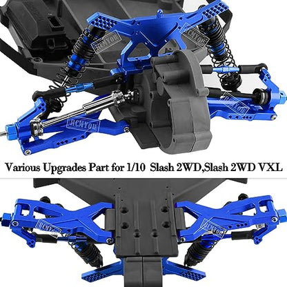 Aluminum Turnbuckles Camber Links Upgrades Part for 1/10 Slash 2WD/Stampede 2WD/Rustler 2WD/Bandit 2WD, Alloy Turnbuckles Camber Links Hops Up,Navy Blue - color: Navy Blue for Rustler 2wd