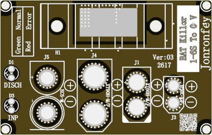 RC Lipo Battery Discharger Connector | 1-6S Compatible, XT30 XT60 XT90 EC5 Plug, Professional, Long Lasting, For RC Models