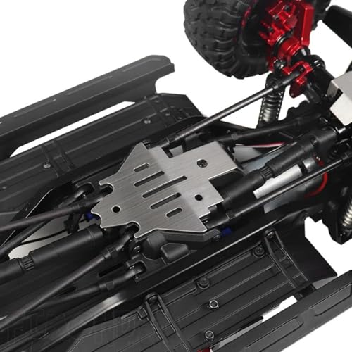 5PCS TRX4 Stainless Steel RC Skid Plate,RC Chassis Armor Protector Plate Protection for Traxxas TRX-4 82056-4 1/10 RC Crawler Car Upgrade Parts
