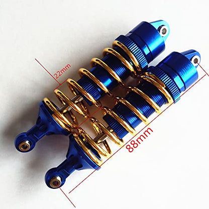 4pcs Aluminum High Damping Shock Absorber 22LB Filled Oil for Traxxas 1/10 RC REVO E-REVO E-REVO 2.0 Summit 5460