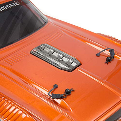 ARRMA 1/7 Felony 6S BLX Street Bash All-Road Muscle Car RTR (Ready-to-Run Transmitter and Receiver Included, Batteries and Charger Required), Orange, ARA7617V2T2 - color: Orange