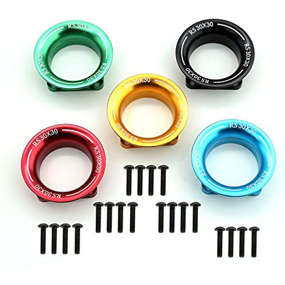 30X30 Cooling Fan Cover Cooling Channel for 540 550 3650 Motor/ESC Heatsink 1/10 1/8 D3 D4 RC Car,2