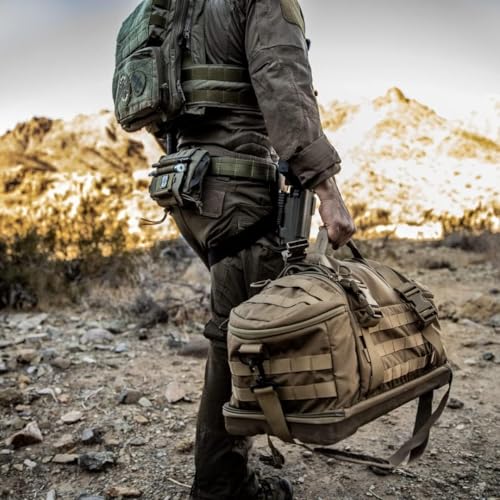 Eberlestock Bang-Bang Range Bag - Premium Shooting Gear Storage and Transport Solution - color: Black