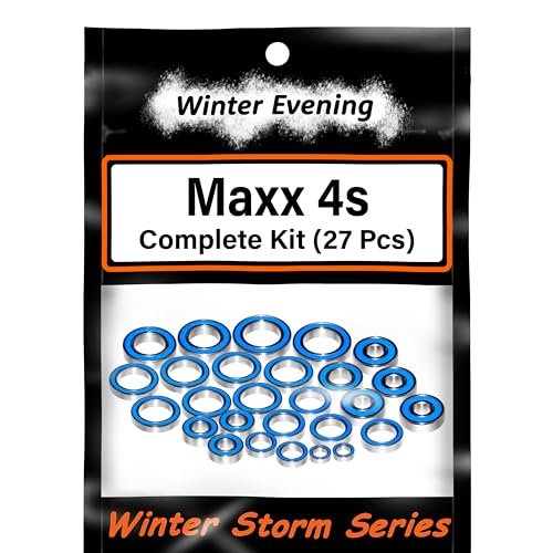 for Traxxas Maxx 4S (V1 and V2) 89086-4 - (27 Pcs Bearing Kit)