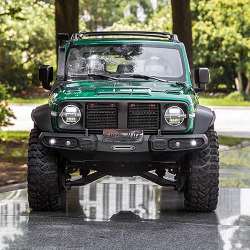 TOUCAN RC HOBBY 1/8 Tank300 Competitive Edition RC Crawler 4X4 4X2 Remote Control Off Road Car Metal Steering System 23KG Servo for Adult - color: Mgn