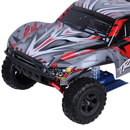 Hobbypark 4PCS 1/10 Short Course Truck Tires and Wheels for Traxxas Slash 4x4 2WD VXL BL-2S Tamiya HPI Kyosho VKAR Redcat SCT Tires SC10