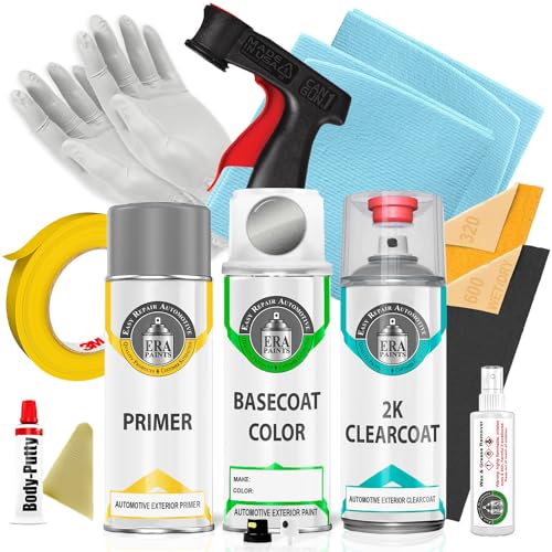ERA Paints 1D2 - Thunder Cloud Metallic for SCION Exact Match Automotive Touch Up Paint Spray - 2K Pro Kit - style: Spray - 2K Pro Kit