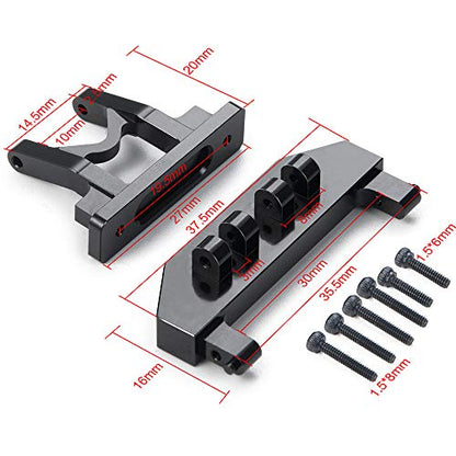Aluminum RC Car Body Shell Rear Body Post Mount for 1:24th Axial SCX24 AXI90081 Deadbolt Upgrades