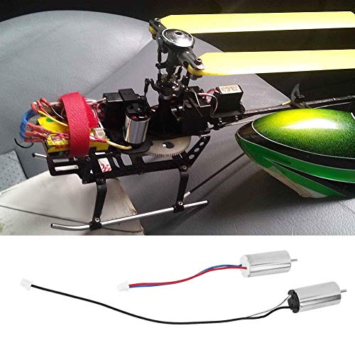 4Pcs Micro Motor, DC3.7V/44000RPM Motor, 10x20mm Brush Motor, Low Noise, Low Power Consumption, for Robot, Steering Gear, Drone