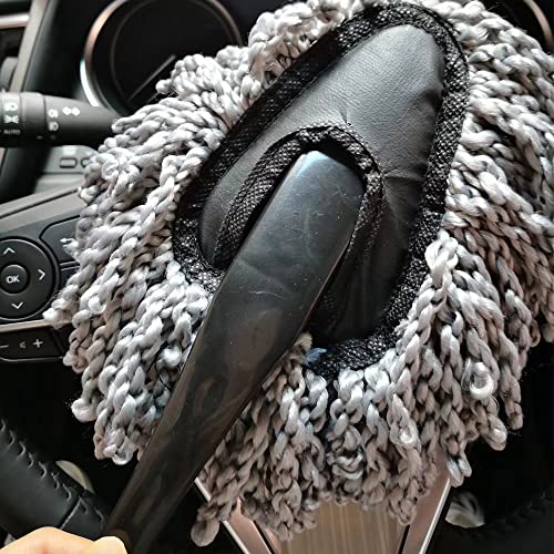 IPELY Super Soft Microfiber Car Dash Duster Brush for Car Cleaning Home Kitchen Computer Cleaning Brush Dusting Tool - size: Interior Duster (1 Pack)